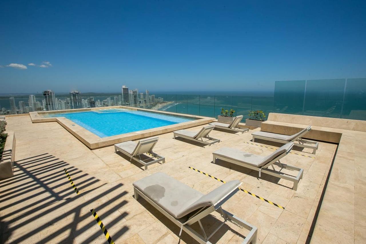 Apartamento En Edificio Murano Elite Frente A Las Playas De Bocagrande Cartagena Eksteriør billede