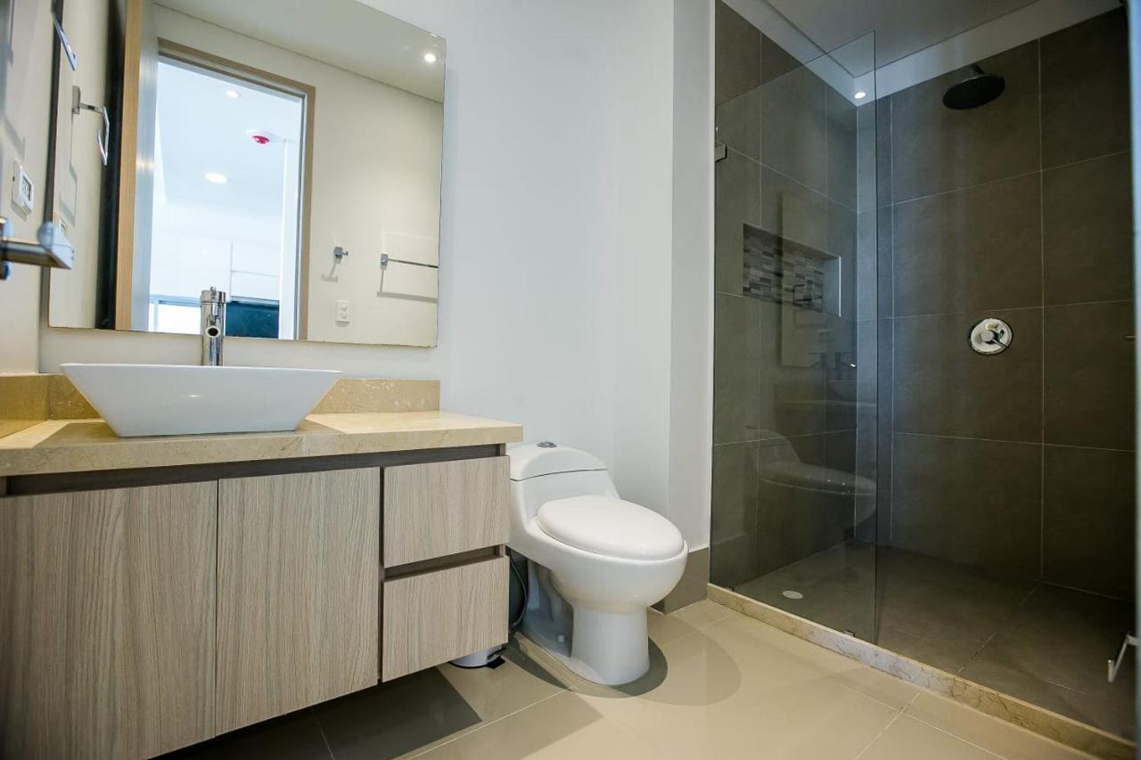 Apartamento En Edificio Murano Elite Frente A Las Playas De Bocagrande Cartagena Eksteriør billede
