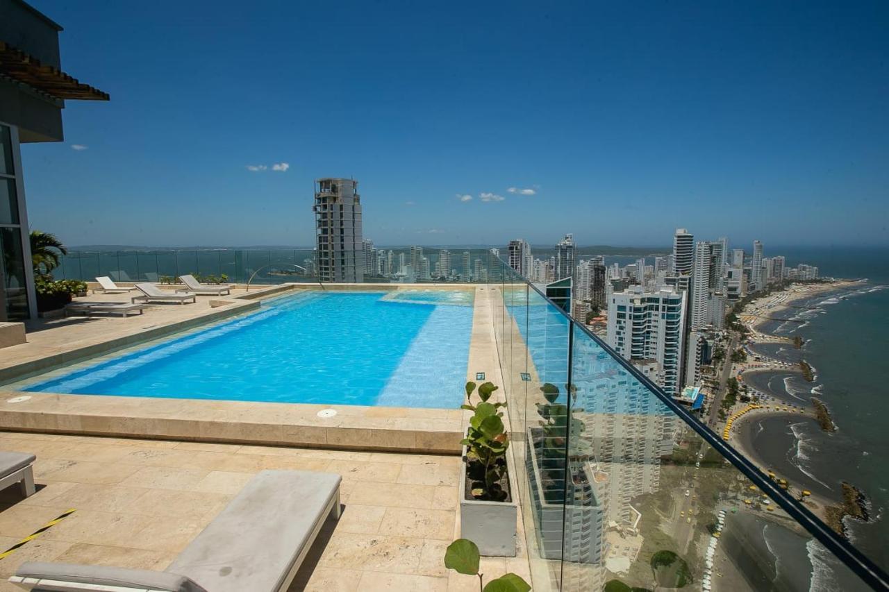 Apartamento En Edificio Murano Elite Frente A Las Playas De Bocagrande Cartagena Eksteriør billede
